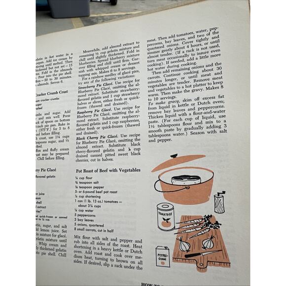 The General Foods Kitchens Cookbook 1959 First Printing/ Hardcover - Picture 9 of 12